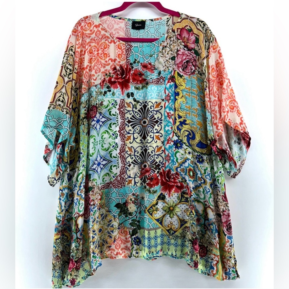 EUC SHANA Boho Style Top
